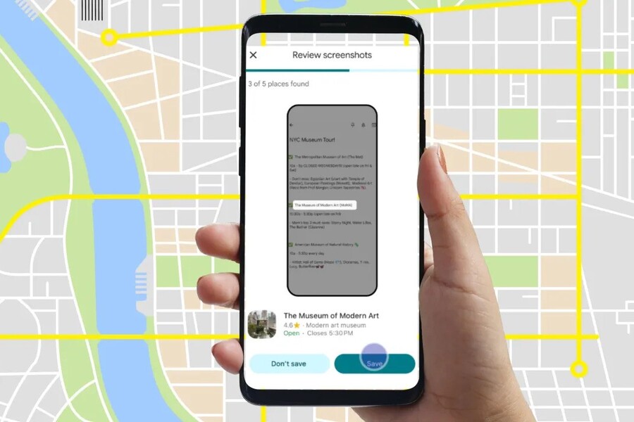 Google Maps Rolls Out Screenshot-Based Travel Planning Tool for iPhone Users