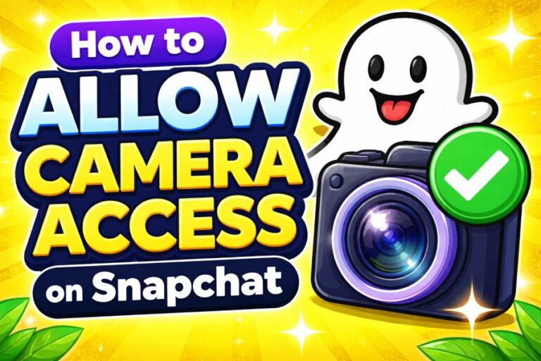 How to Allow Camera Access on Snapchat - Methodmi